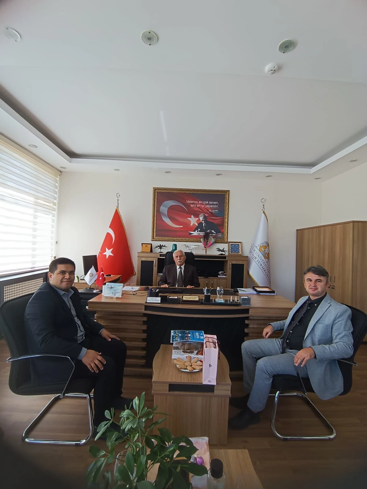 Prof. Dr. Murat DİLMEÇ'ten Hayırlı Olsun Ziyareti